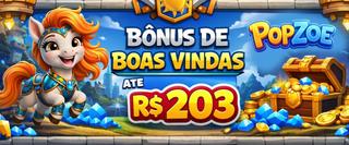 Bônus de Boas Vindas Especial POPZOE