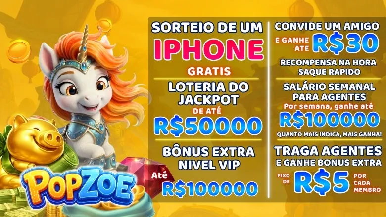 Bônus Garantido App POPZOE